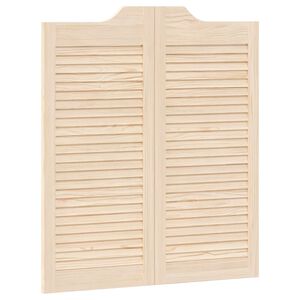 vidaXL Drzwi wahadłowe 90 x 40 cm Lite drewno sosnowe naturalny