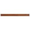 vidaXL Parapet okienny Brązowe drewno 140 x 10 x 4,5 cm PVC