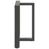 vidaXL Nogi do stołu jadalnego w kształcie litery T 2 szt. Antracyt 70x35x(72-73) cm Stal