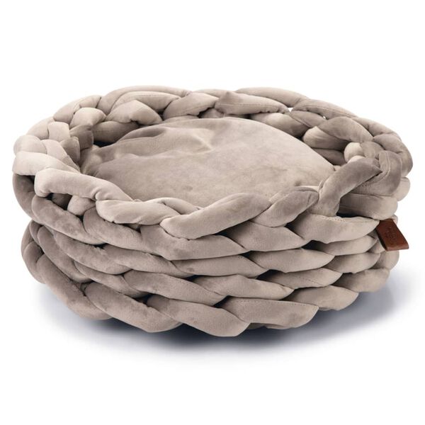 Designed by Lotte Legowisko dla kota Ziba, szare, 40x15 cm