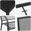 vidaXL Zestaw do jadalni w ogrodzie 5 pcs Antracyt