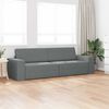 vidaXL Sofa Bed Ciemnoszary 245 x 78 x 77 cm tkanina