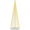 vidaXL Choinka świąteczna LED 485 cm 1632 LED Ciepła biel Żelazo
