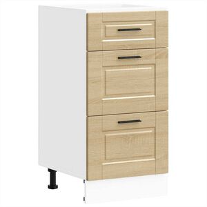 vidaXL Szafka kuchenna dolna, Porto, dąb sonoma