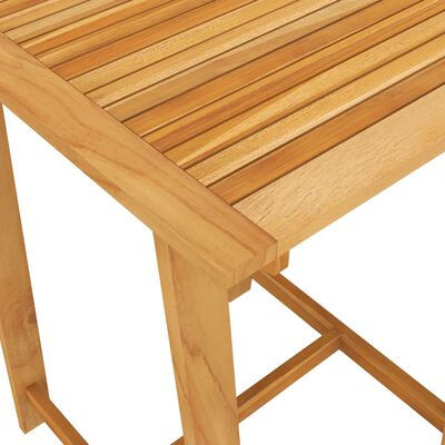 vidaXL Ogrodowy stolik barowy, 70x70x104 cm, lite drewno akacjowe