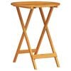 vidaXL Składany zestaw bistro 3 pcs Brązowy Lite Drewno Akacji
