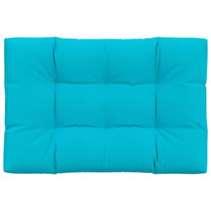 vidaXL Poduszka na paletę, turkusowa, 120x80x12 cm, tkanina