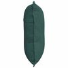 vidaXL Poduszka na plecy Ciemna zieleń 60 x 19 x 50 cm tkanina