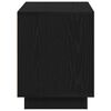 vidaXL Szafka pod telewizor Czarny dąb 80 x 35 x 45 cm
