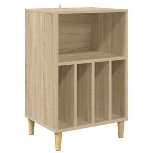 vidaXL Stojak na gramofon dąb Sonoma 47 x 39,5 x 74,5 cm