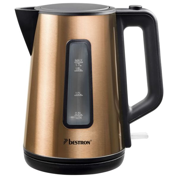 Bestron Czajnik bezprzewodowy Copper Collection AWK1000CO, 1,7 L