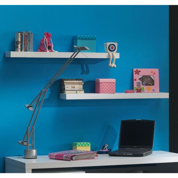 Vipack P&oacute;łki ścienne Lara, 2 szt., drewniane, białe