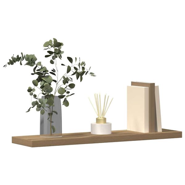 vidaXL P&oacute;łki ścienne, 4 szt., dąb artisan, 40x10x1,5 cm