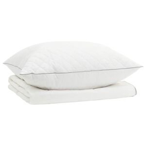 vidaXL Zestaw kołdry 90% z gęsiego puchu FULDA 2 szt. 150 x 200 cm