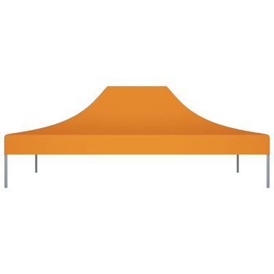 vidaXL Dach do namiotu imprezowego, 4 x 3 m, pomarańczowy, 270 g/m²