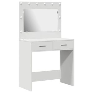 vidaXL Toaletka Biały 78,5 x 41 x 135 cm Drewno inżynieryjne