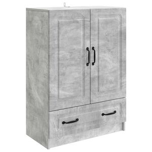 vidaXL Bufet Betonowy szary 66 x 34,5 x 92 cm Drewno inżynieryjne