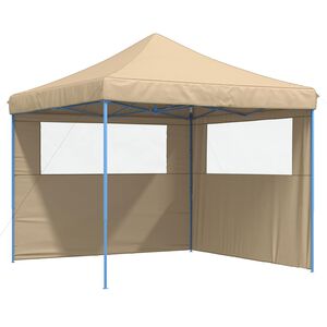 vidaXL Namiot Imprezowy Beżowy 292 x 292 x 315 cm Materiał Oxford