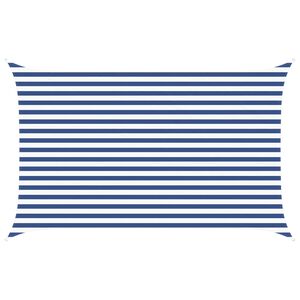 vidaXL Żagiel przeciwsłoneczny Niebieski i biały 4 x 2,5 m