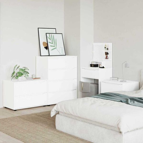 vidaXL Szafka do przechowywania Biały 80 x 48 x 57 cm