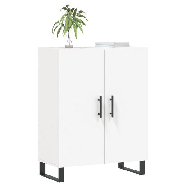 vidaXL Szafka, biała, 69,5x34x90 cm, materiał drewnopochodny