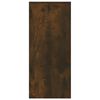 vidaXL Szafka, przydymiony dąb, 102x33x75 cm, materiał drewnopochodny