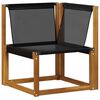 vidaXL Modułowa sofa na zewnątrz z poduszką 3 Sztuka Naturalny