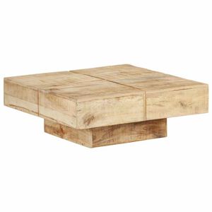 vidaXL Stolik kawowy, 80x80x28 cm, lite drewno mango