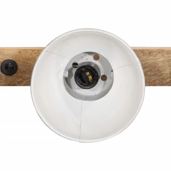 vidaXL Kinkiet, 25 W, postarzany niebieski, 90x25 cm, E27