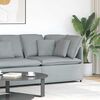 vidaXL Modułowy Narożnik Sofa z Poduszkami Jasnoszary 100 cm
