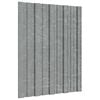 vidaXL Panel dachowy 36 szt. srebrny 60 x 45 cm Stal galwanizowana