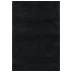 vidaXL Dywan Shaggy Czarny 240x305 cm Poliester