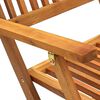 vidaXL 7-cz. zestaw składanych mebli ogrodowych, lite drewno akacjowe