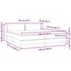 vidaXL Ł&oacute;żko typu Box Spring z materacami R&oacute;żowy 180x210 cm Aksamit