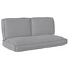 vidaXL Zestaw poduszek 3 pcs Szary Materiał Oxford