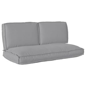 vidaXL Zestaw poduszek 3 pcs Szary Materiał Oxford