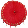 vidaXL Baliński Parasol Czerwony 185 x 185 x 260 cm