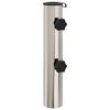 vidaXL Rura Podstawy Parasolowej 0.63 kg Naturalna Stal Nierdzewna