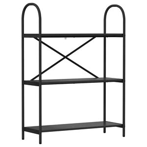 vidaXL P&oacute;łka na książki 3 poziomy 80 x 30 x 109 cm Drewno inżynieryjne