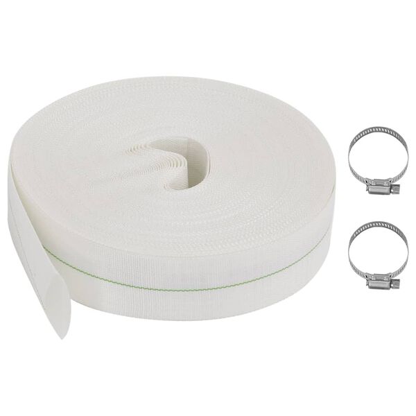 vidaXL Wąż płaski, 100 m, 1,5", PE