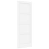 vidaXL Drzwi wewnętrzne 78 x 211 cm sklejka Biały