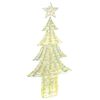 vidaXL Choinka 240 LED Ciepła biel 181 cm PET