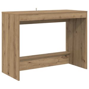 vidaXL Biurko ł&oacute;żkowe Dąb artisan Drewno inżynieryjne 100 x 45 x 75 cm