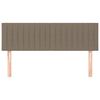 vidaXL Zagł&oacute;wki, taupe, 144x5x78/88 cm, tkanina