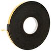 vidaXL Taśma samoprzylepna z pianki Czarny 10mm x 10m Pianka CR