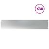 vidaXL Obrzeża trawnikowe 30 szt. 20x103 cm Stal ocynkowana