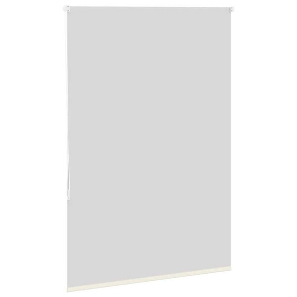 vidaXL Roleta zaciemniająca Off White 100x175 cm Szerokość tkaniny