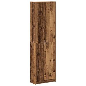 vidaXL Garderoba Stare drewno 55 x 25 x 189 cm Drewno inżynieryjne