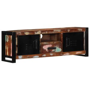 vidaXL Szafka RTV 100x30x35 cm Drewno lite odzyskane