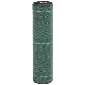 vidaXL Agrowł&oacute;knina antychwastowa, zielona, 0,5x10 m, PP